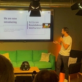 Community member presenting